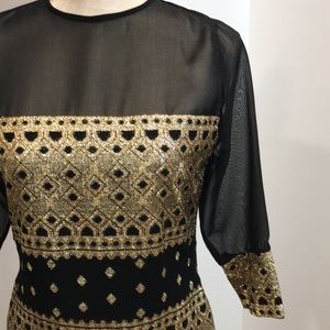 vintage Scaasi Nights evening dress 8